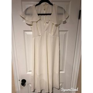 White Leith Dress
